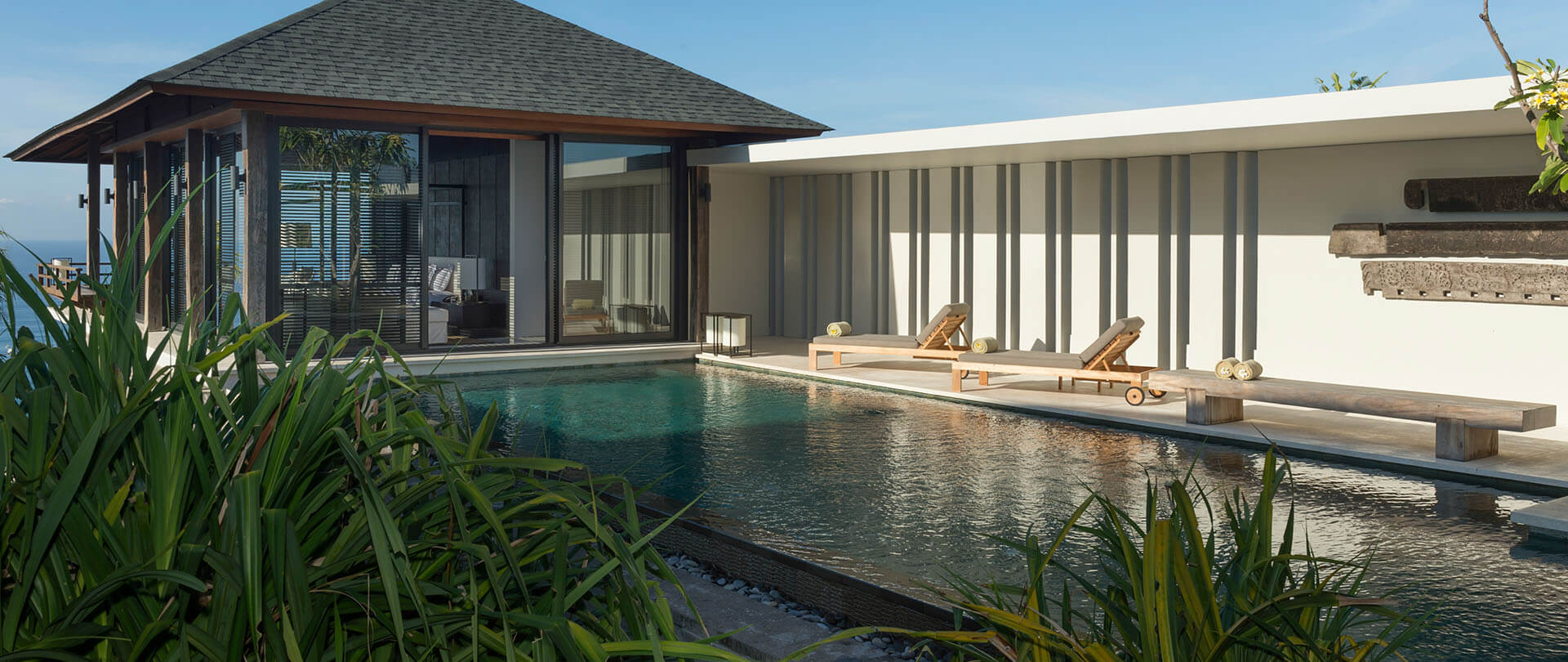 Sohamsa Estate - Villa Hamsa - Pool area